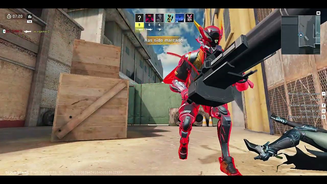 ✅️Blood strike😎✅️ carreras de armas 