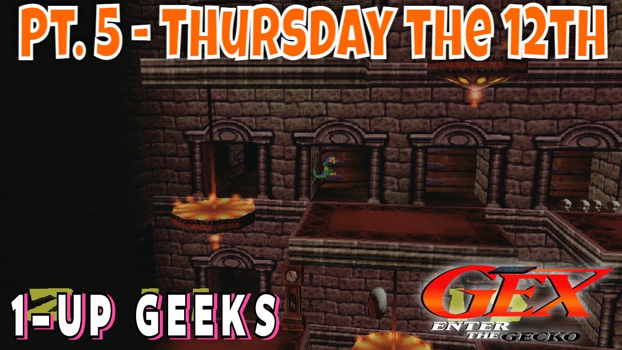 Gex: Enter the Gecko (PS1) - Pt. 5: Bonus Level - Thursday The 12th (4K)