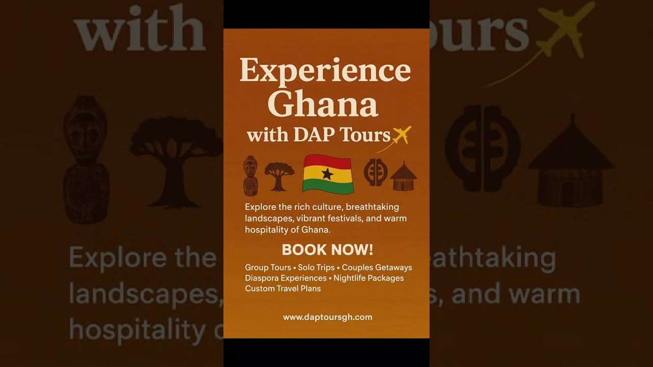 Book your Ghana tours with us 