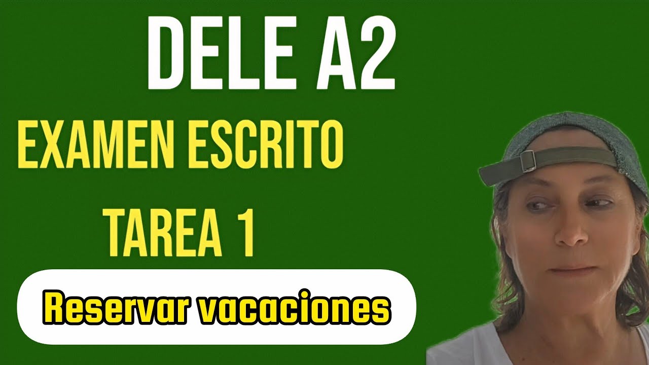 DELE A2 PRUEBA ESCRITA TAREA1 ENTREVISTA DE TRABAJO