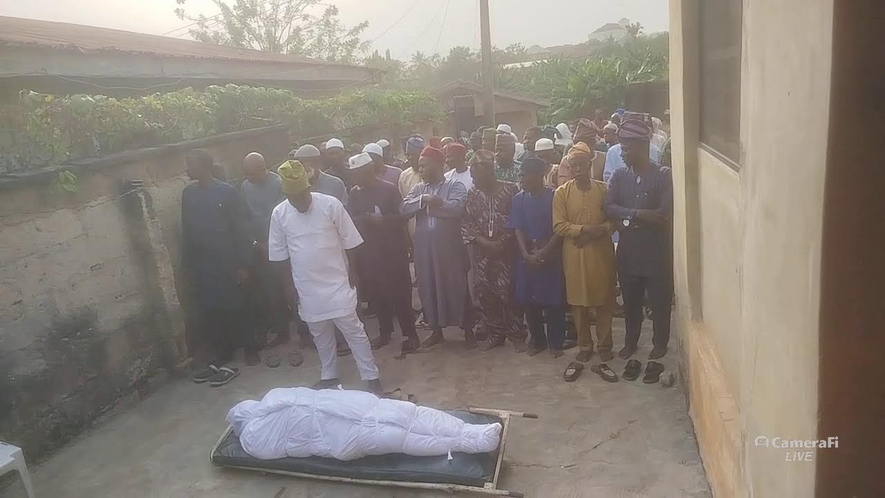 Burial of Alhaji Moshood Adebisi Badru