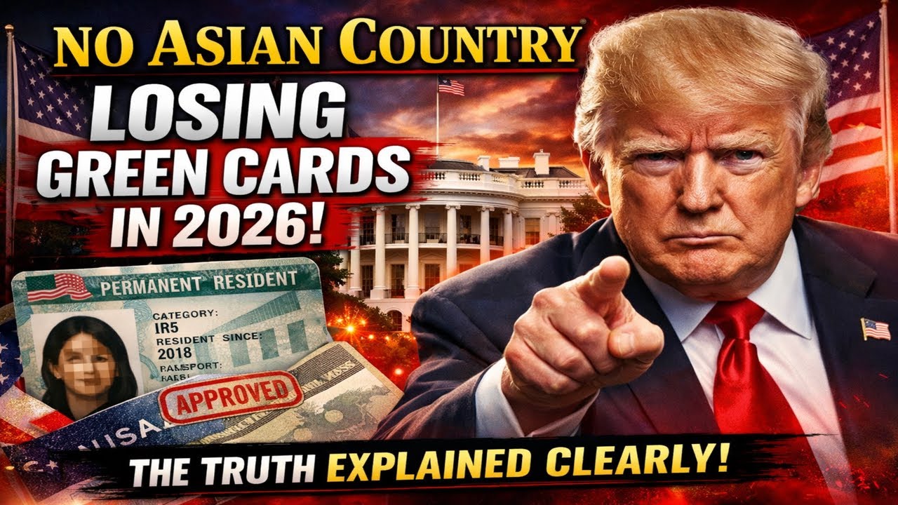 No Asian Country Is Losing Green Cards in 2026  The Truth Explained Clearly