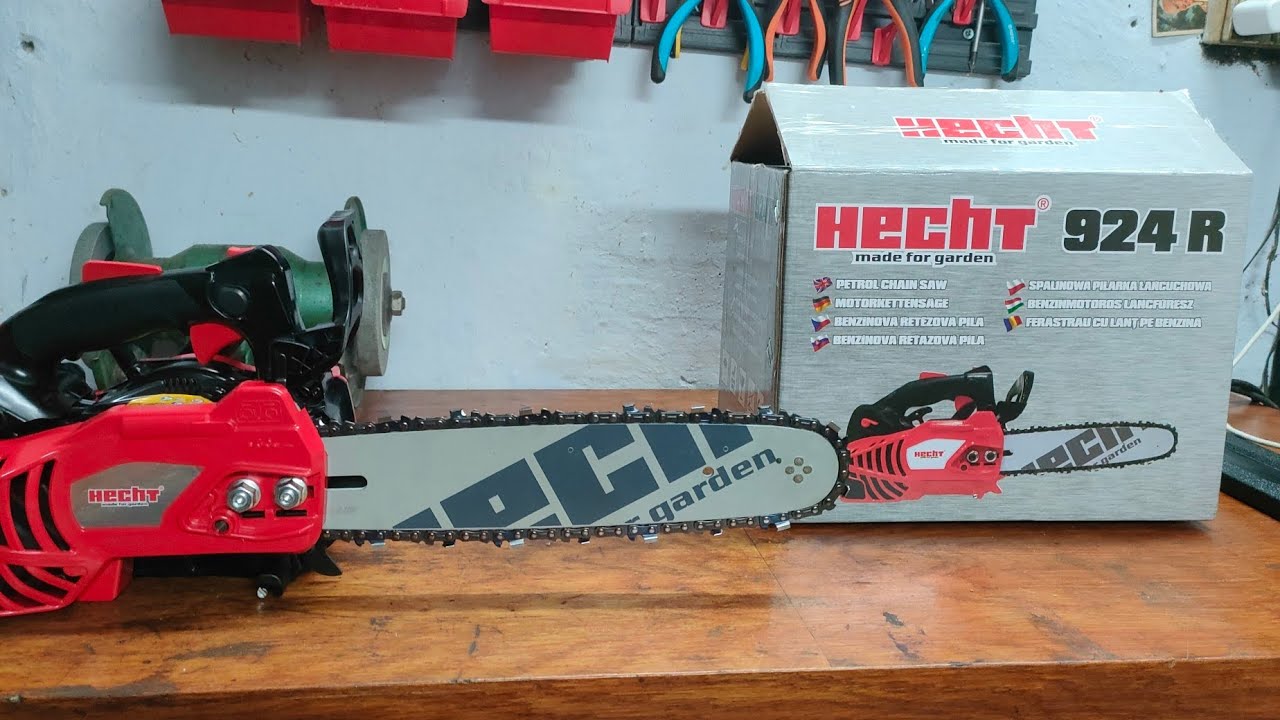 Nowość !! HECHT 924R (Unboxing) Całkowicie nowa konstrukcja w chińskich pilarkach !