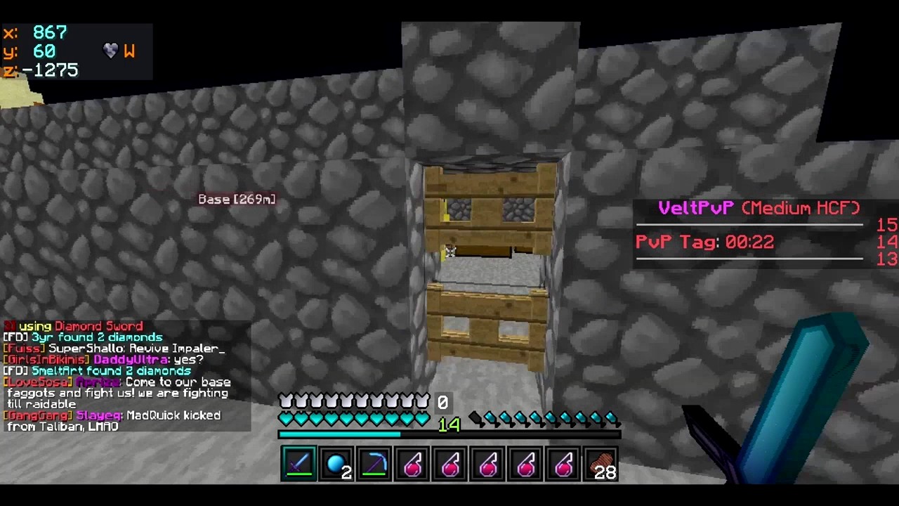VeltPvP MediumHCF  Random Clips #ImAlone