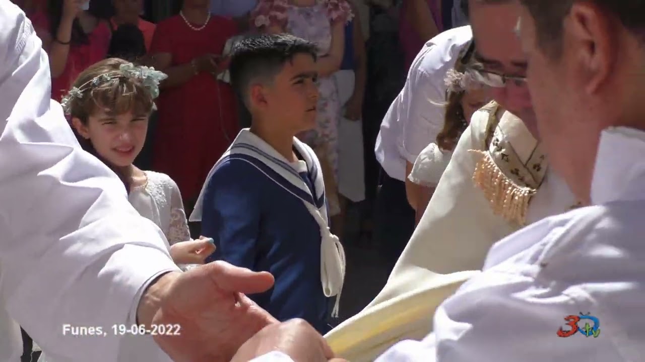 Funes, procesión Corpus Christi 19-06-2022