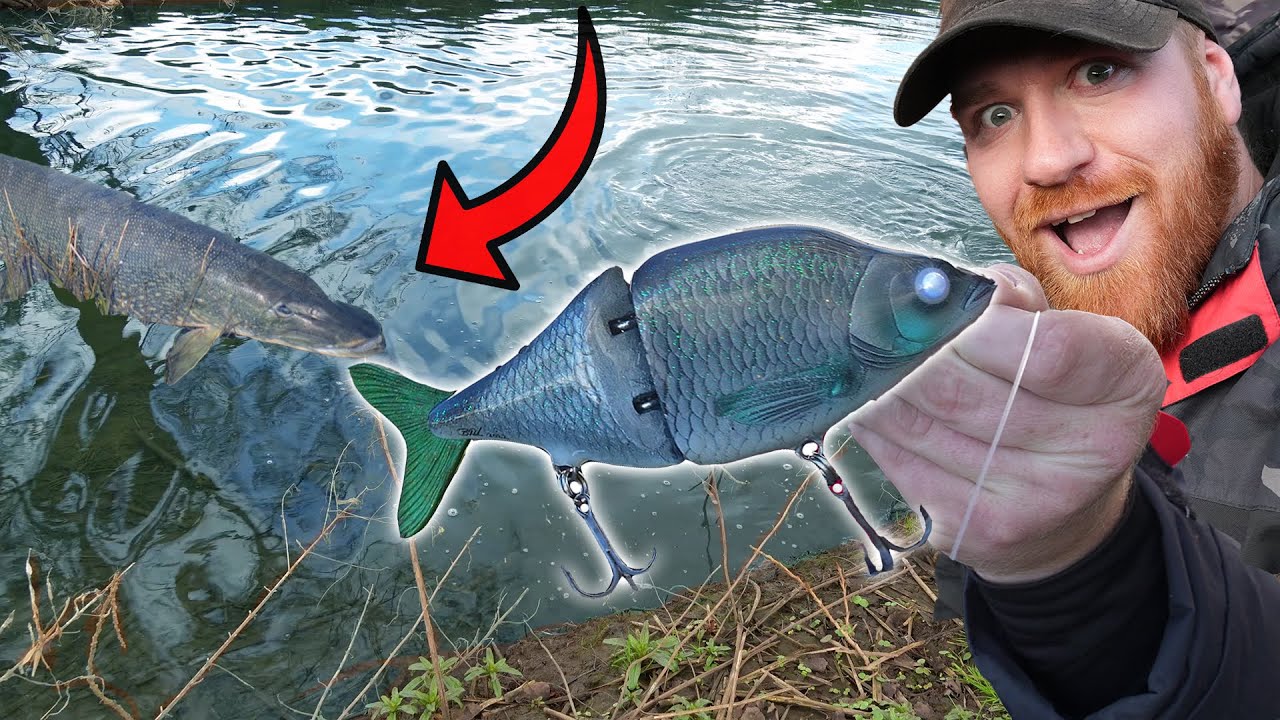 I Threw The Biggest Lure In The Tackle Box and Caught a River Giant!