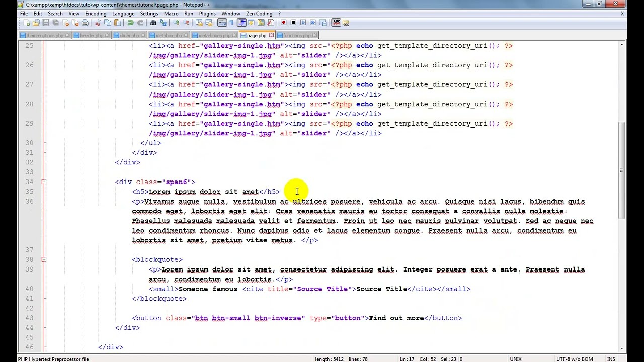 Option Tree Framework {MetaBox Basic} WordPress