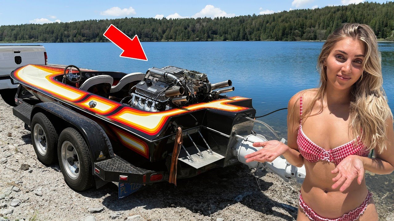 Encontré una Lancha Doble Turbo de 1970 de Gran Cilindrada abandonada tras AÑOS sin Usar
