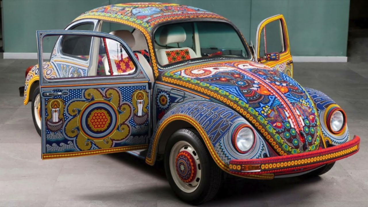 Can You Guess How Many Beads Are On This VW?