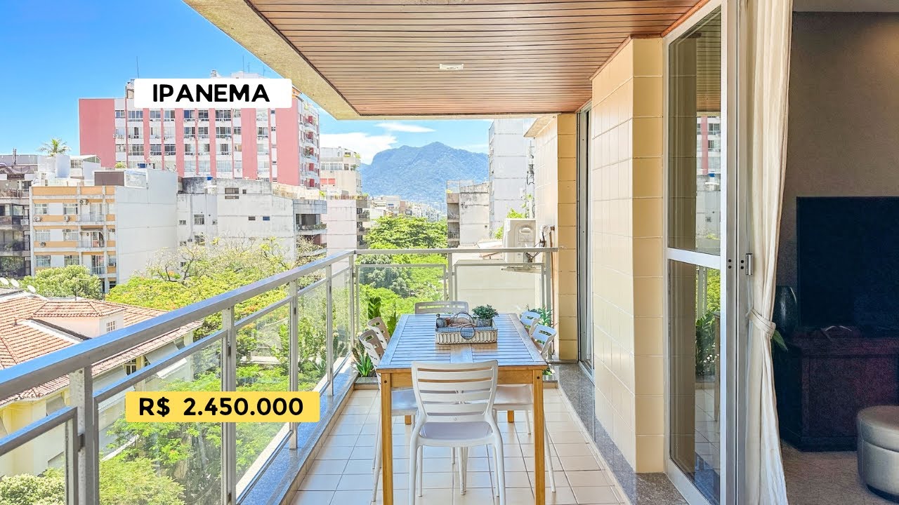 IPANEMA, APARTAMENTO COM VARANDA, 2 QUARTOS E VAGA À VENDA EM ÓTIMA LOCALIZAÇÃO
