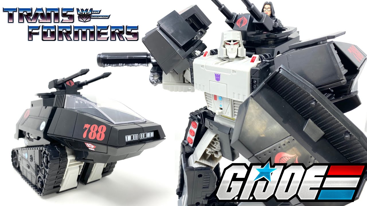 Transformers X G.I. Joe MEGATRON H.I.S.S. TANK Review