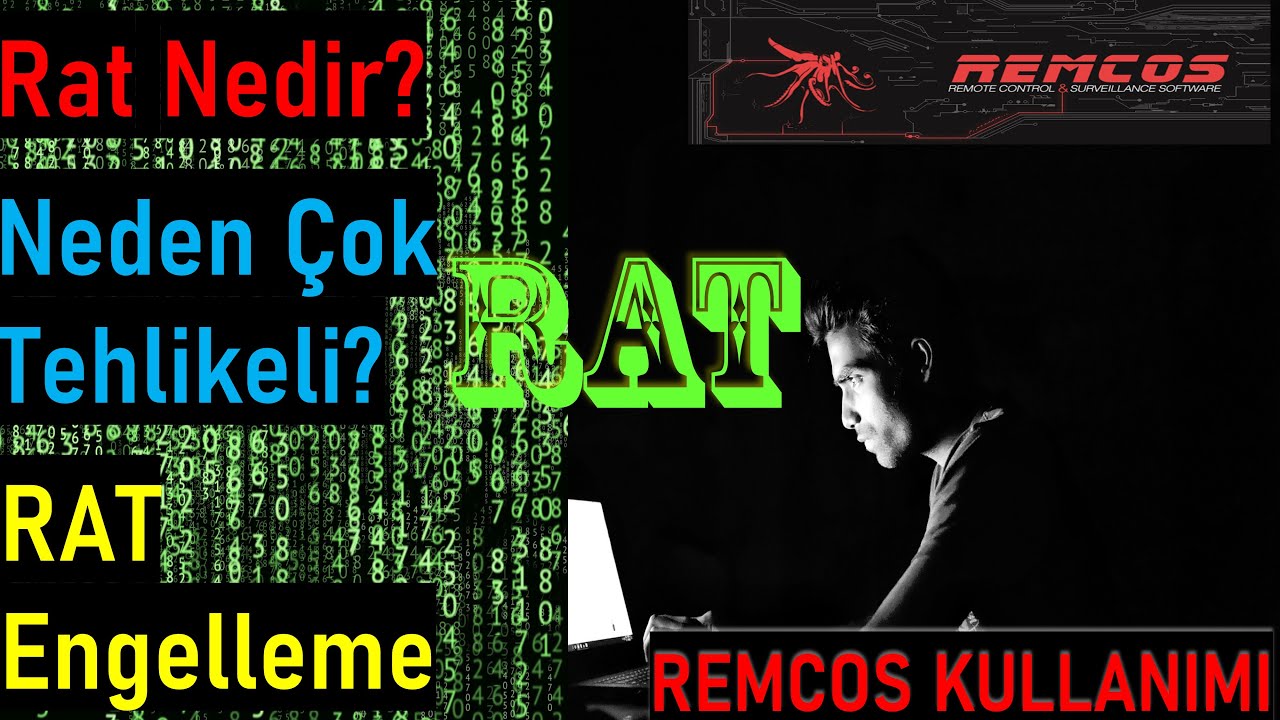 RAT Nedir? Hackerlar RAT Nasıl Kullanıyor? RAT Nasıl Engellenir? - Remcos RAT İncelemesi