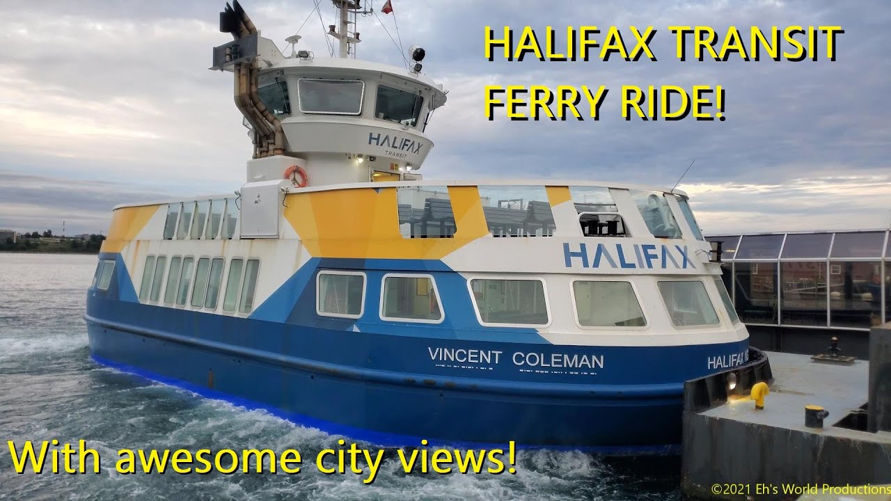Round Trip Onboard Halifax Transit's Halifax-Alderney Ferry Service