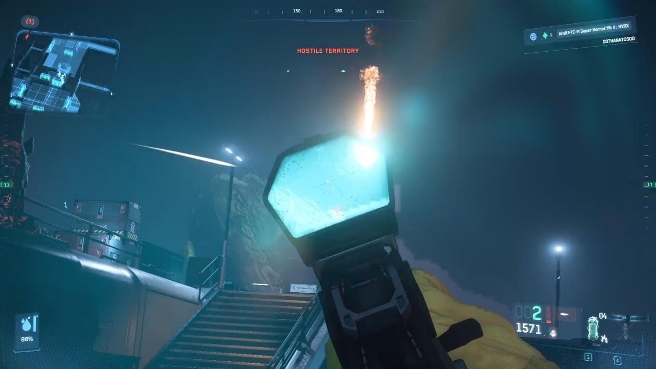 Star Citizen 4.3.2 - Idris kills the Apex Valakkar with a Headshot! MASSIVE Orbital Damage Confirmed