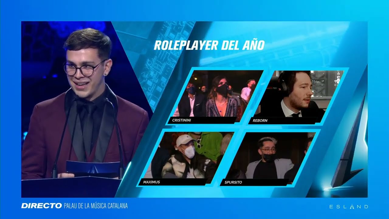 🔥 Agente Maxo: Role Player del año 😱en los premios ESLAND 🔥