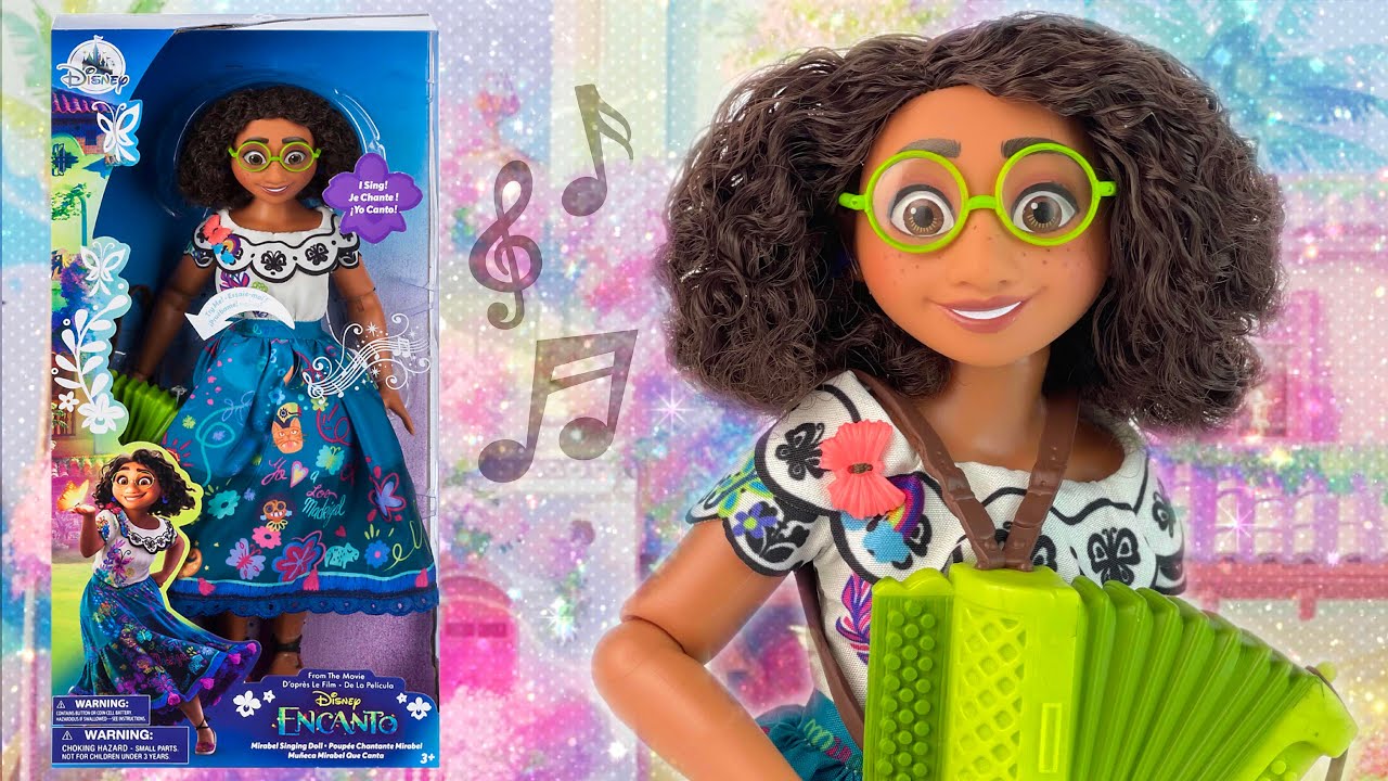 Encanto: Mirabel Madrigal Singing doll Review & unboxing (Disney Store)