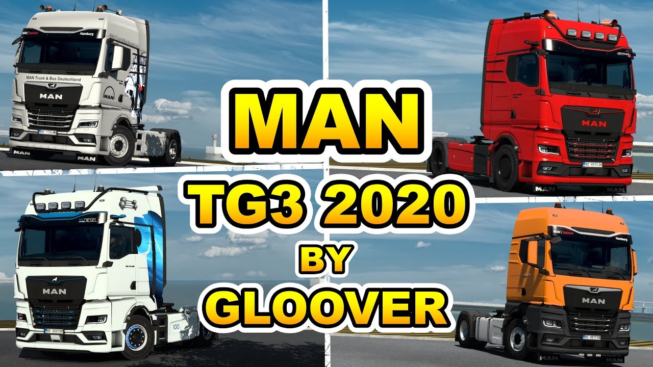 |ETS2 1.53| MAN TG3 2020 v1.0 by GLOOVER