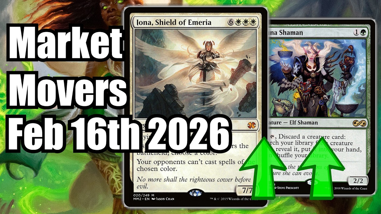 MTG Market Movers - February 16th - Cards To Watch That Are Trending Up! Iona, Shield of Emeria!