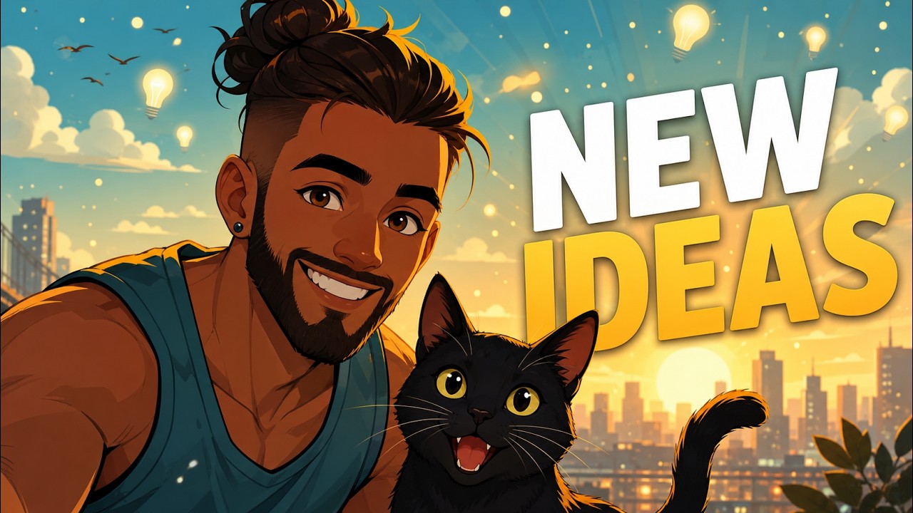 Evening Running Music That Sparks Ideas &ndash; New Ideas Rising | Urban Jog with Cat Vibes