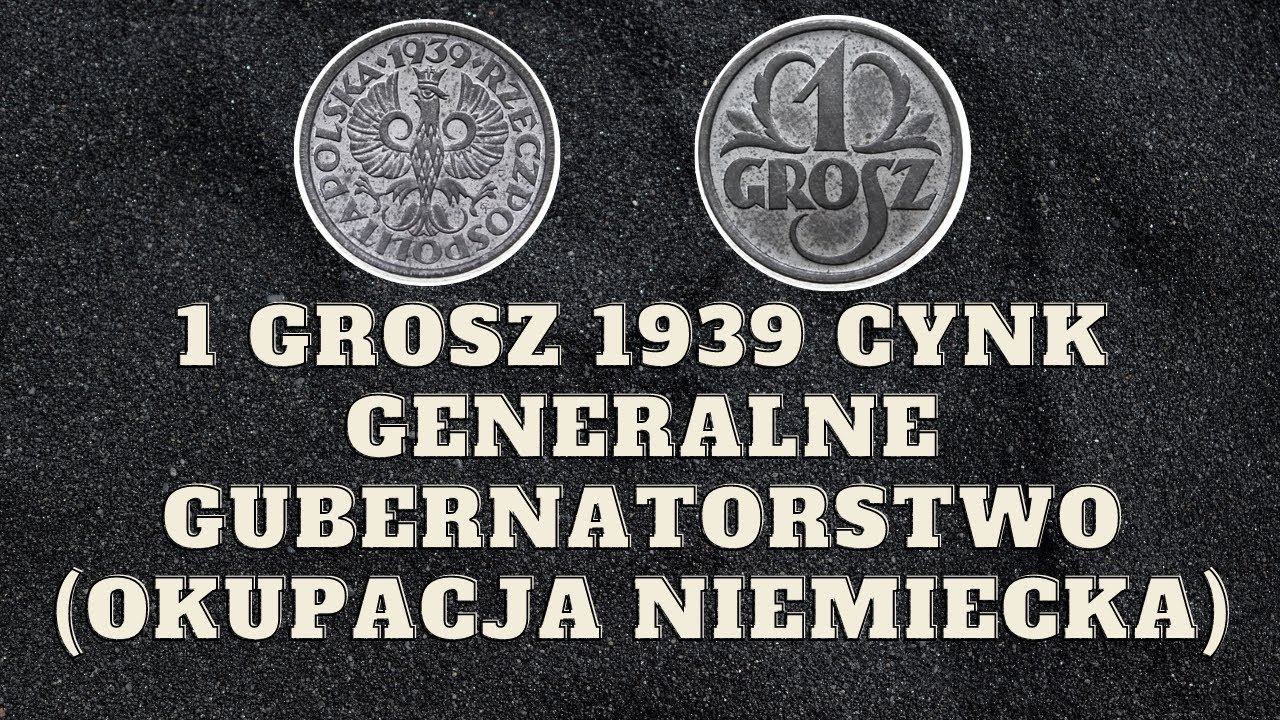 1 grosz 1939 Cynk Generalne Gubernatorstwo (okupacja niemiecka)
