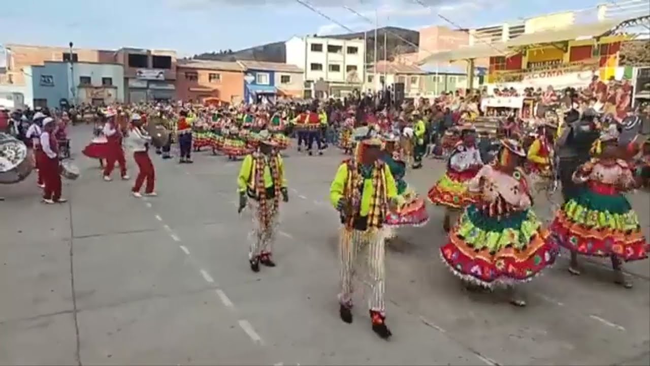 Danza Chayanta 2021 Municipio de Escoma Prov Camacho Banda Super destellos del Sol de La Paz Bolivia