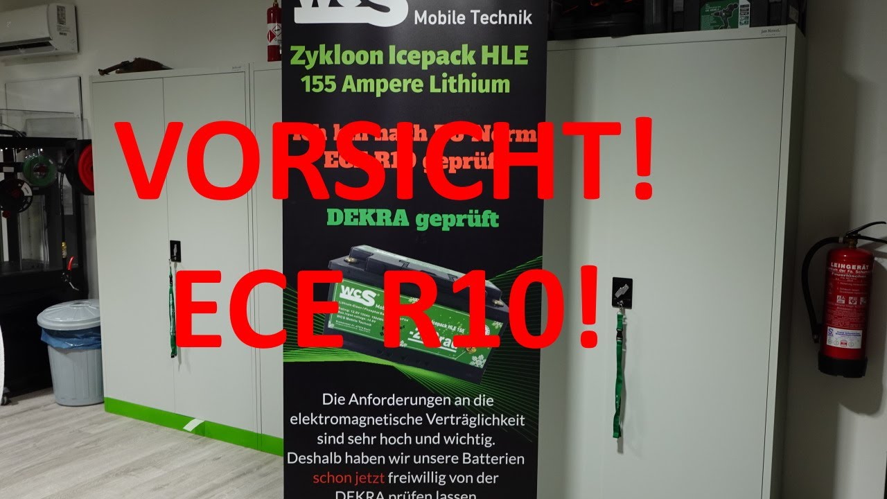WCS Goch: ECE R10! VORSICHT!