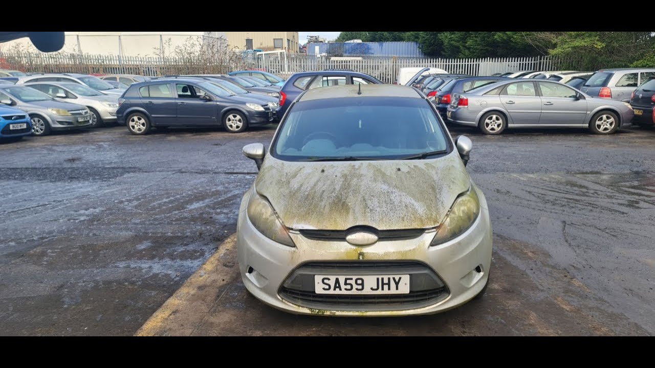 K8539 - engine test Ford Fiesta 6 1.2i / STJA / 5sp.man