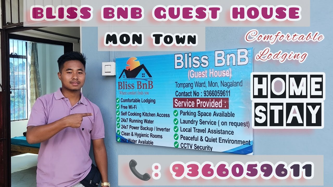 Гостевой дом Bliss BnB || Мон Таун || 📞9366059611 ||