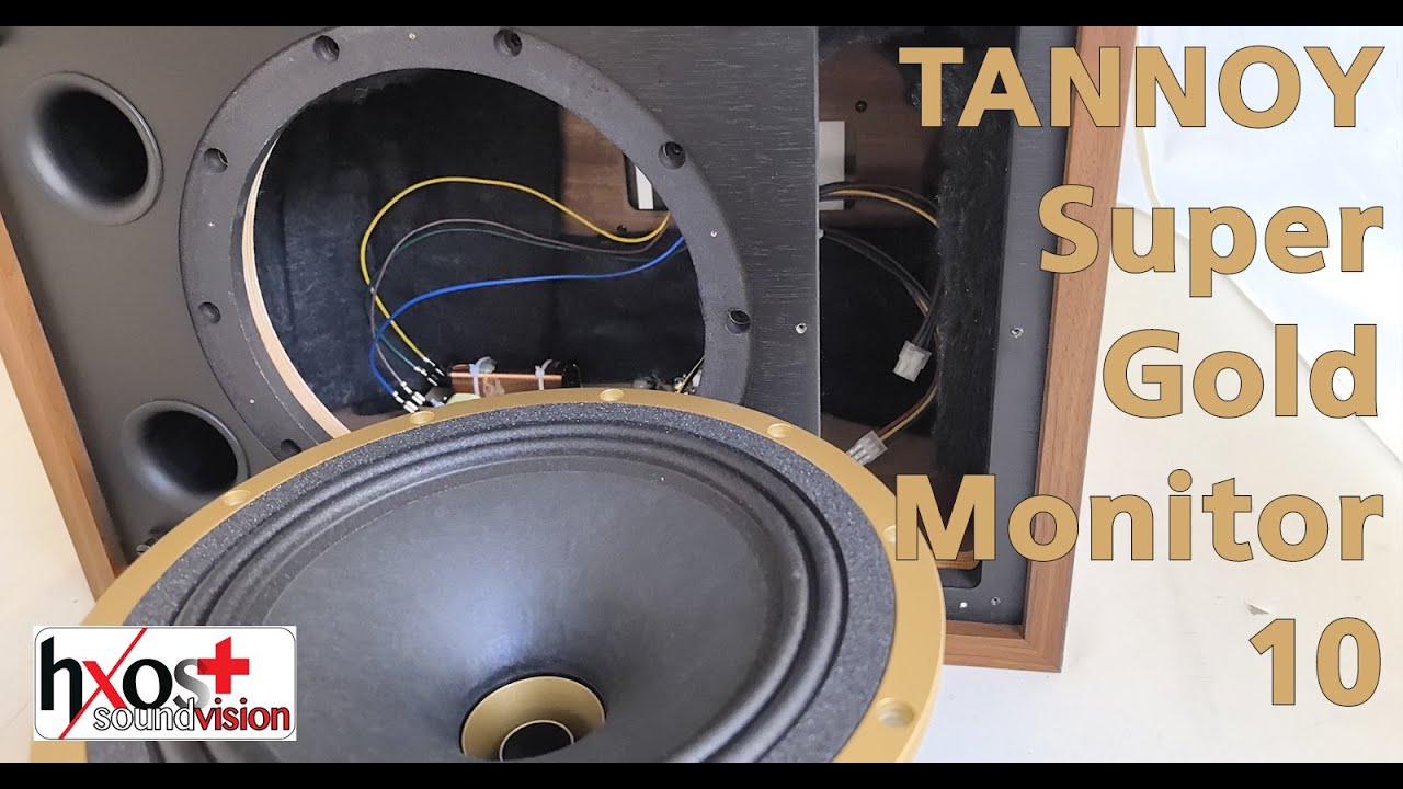 It's a real speaker! | Tannoy Super Gold Monitor 10 | Tannoy SGM10 Deep Unboxing