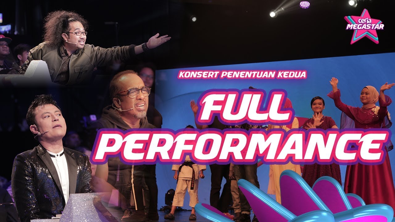 Ceria Megastar - Konsert Penentuan 2 Ceria Megastar I Nabil Johan Pok Ya Sabri Yunus