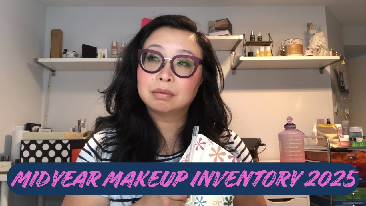 MIDYEAR MAKEUP INVENTORY 2025 | COUNTING EVERY ITEM IN MY COLLECTION 