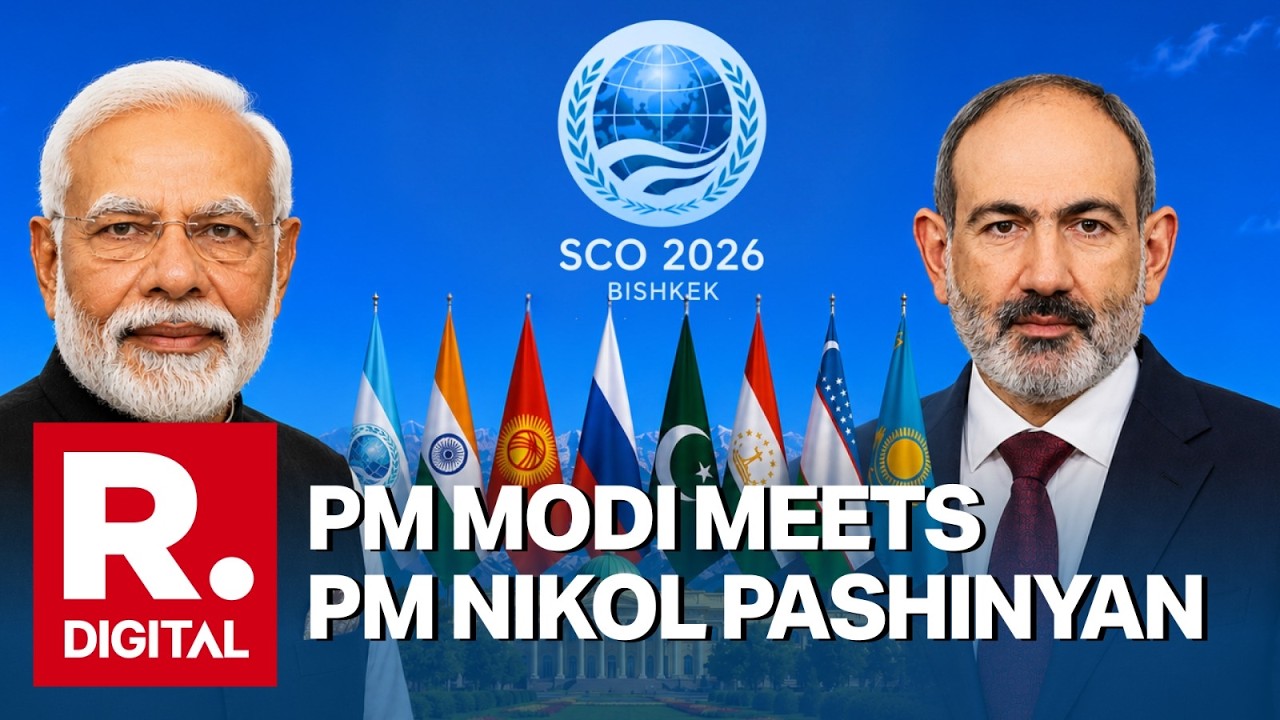 LIVE: PM Narendra Modi Holds Bilateral Meeting With PM Of Armenia Nikol Pashinyan | SCO Summit