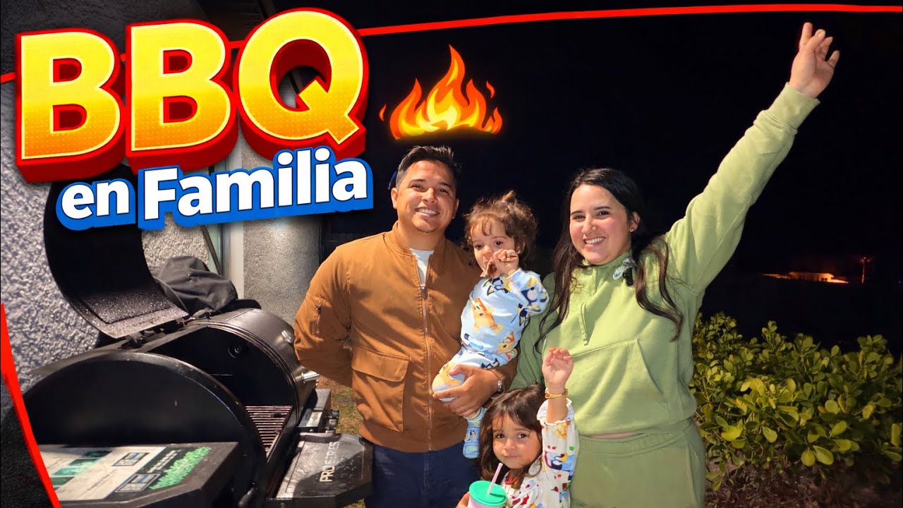  Noche de BBQ en Familia 🍖❤️
