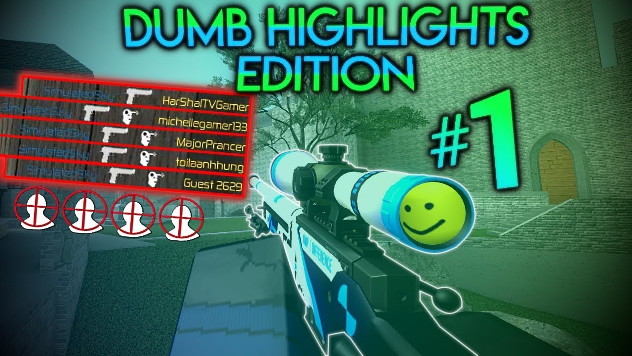 Roblox CSGO Dumb Highlights #1