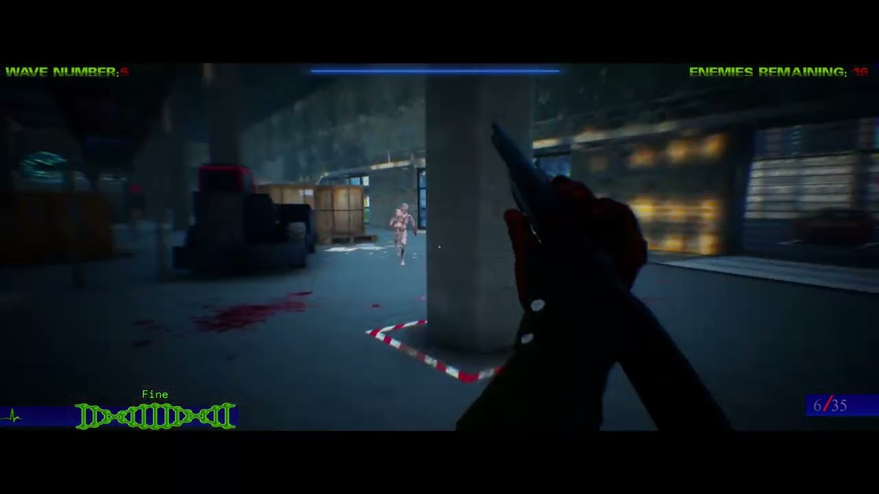 I made  a horde mode for my half-like FPS Entropic Decay.