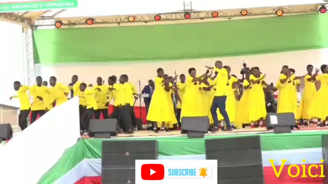 Mose Yibutsa Abant Ivyo Imana Yabakoreye ,; Voici Choir Muyange