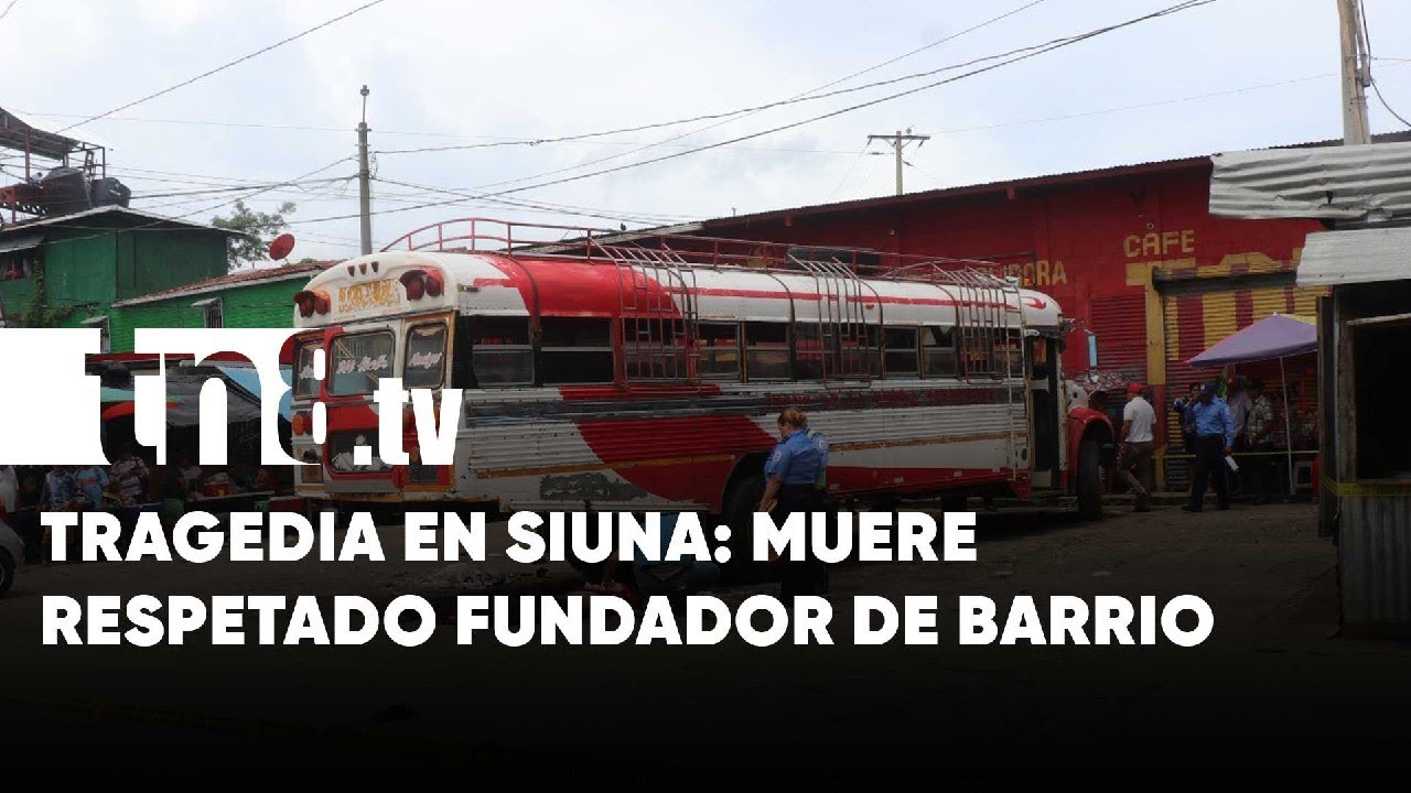 Siuna de luto: Fundador de Jamaica Town muere atropellado en terminal de buses