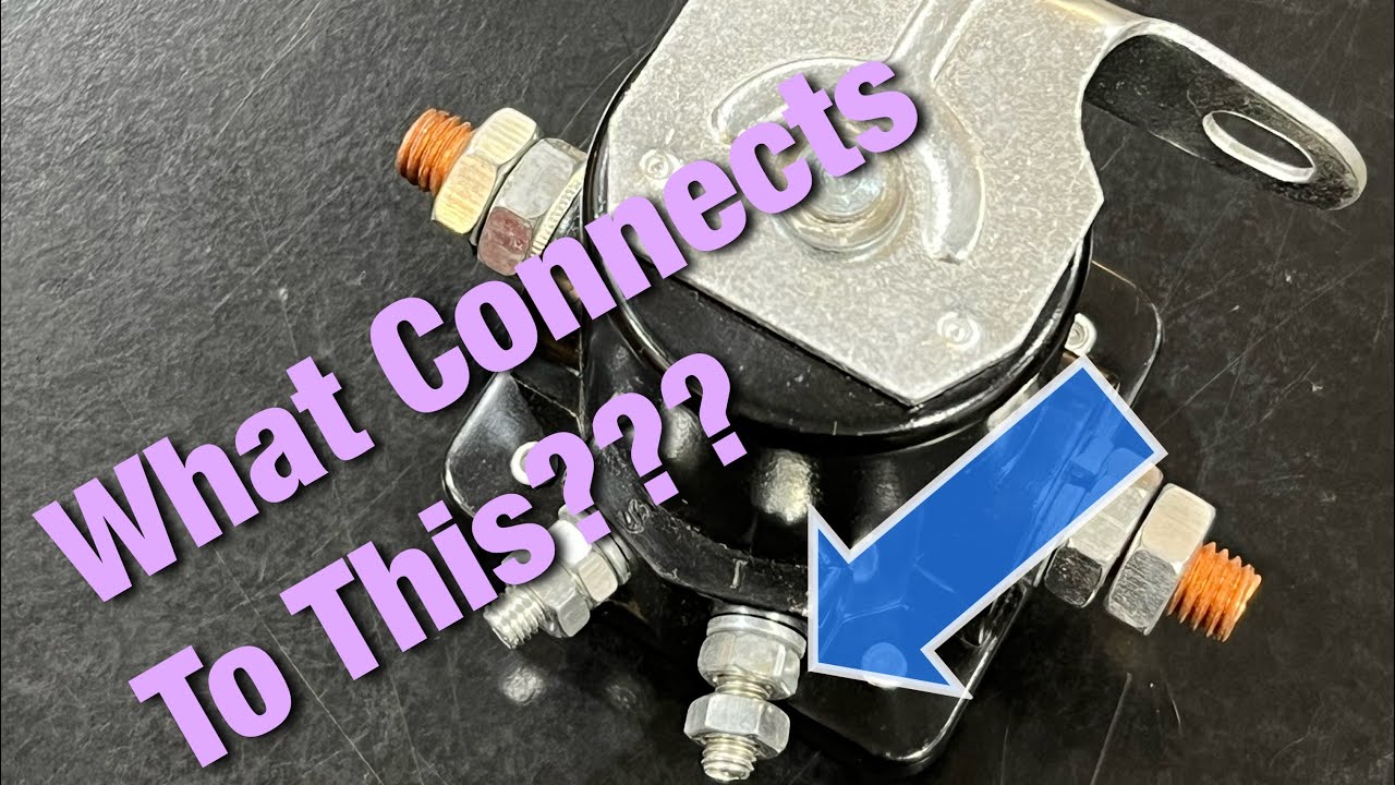 How to Wire a Starter Solenoid