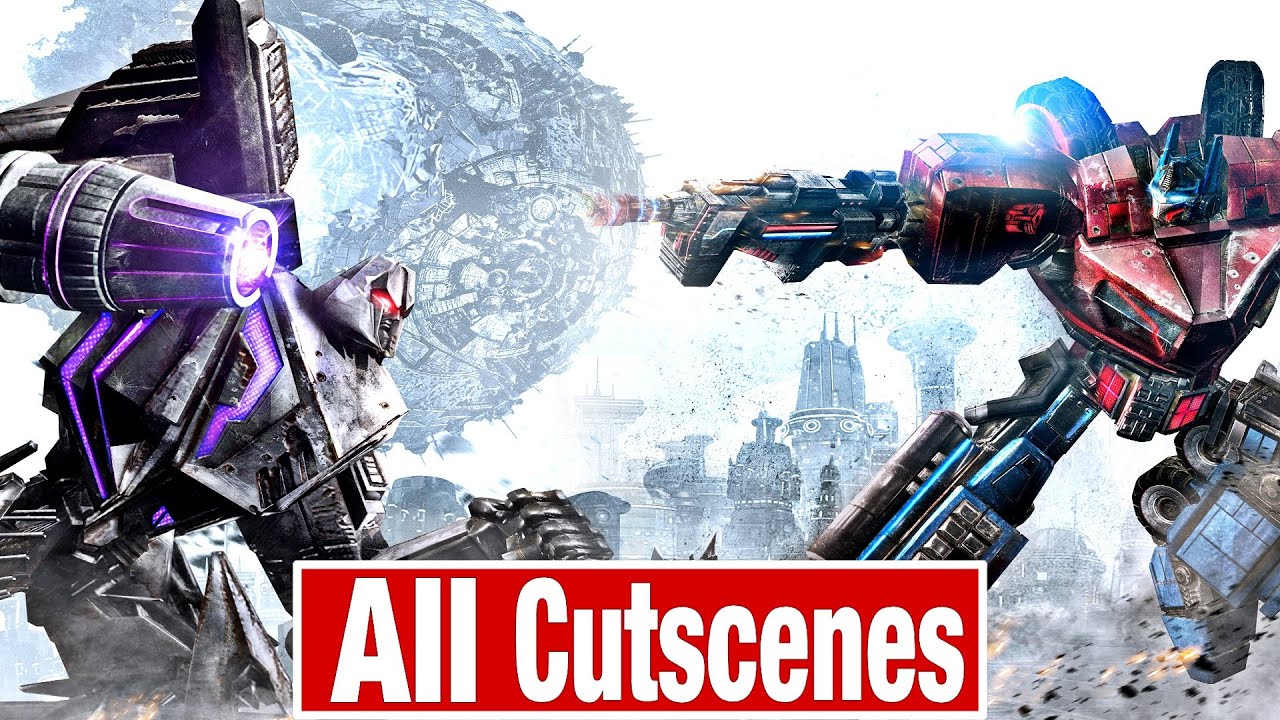 Transformers: Cybertron Adventures (Nintendo Wii) - All Cutscenes (Full Game Movie) 1080p