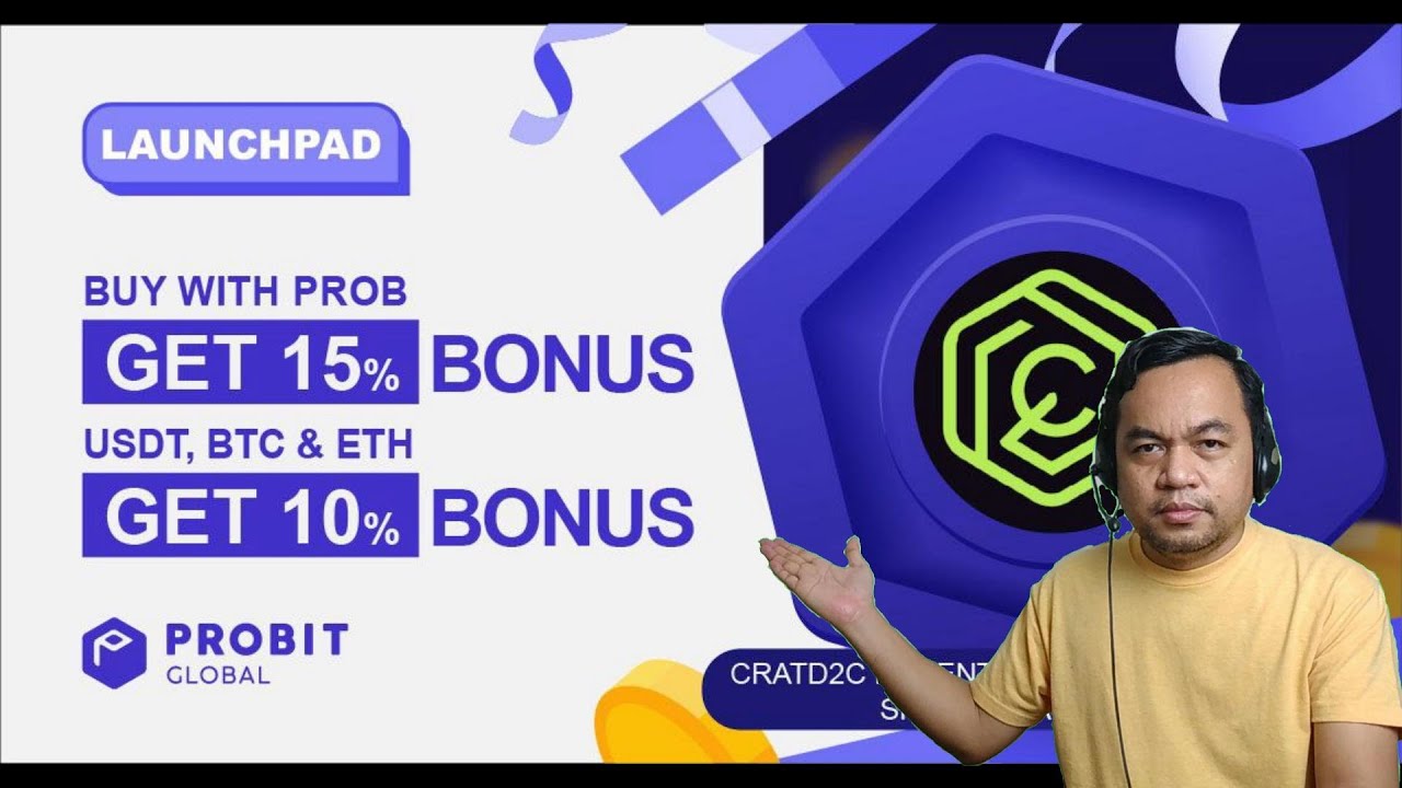 CratD2C Token Launching in Probit Global - The Next Ethereum Token + 15% Bonus