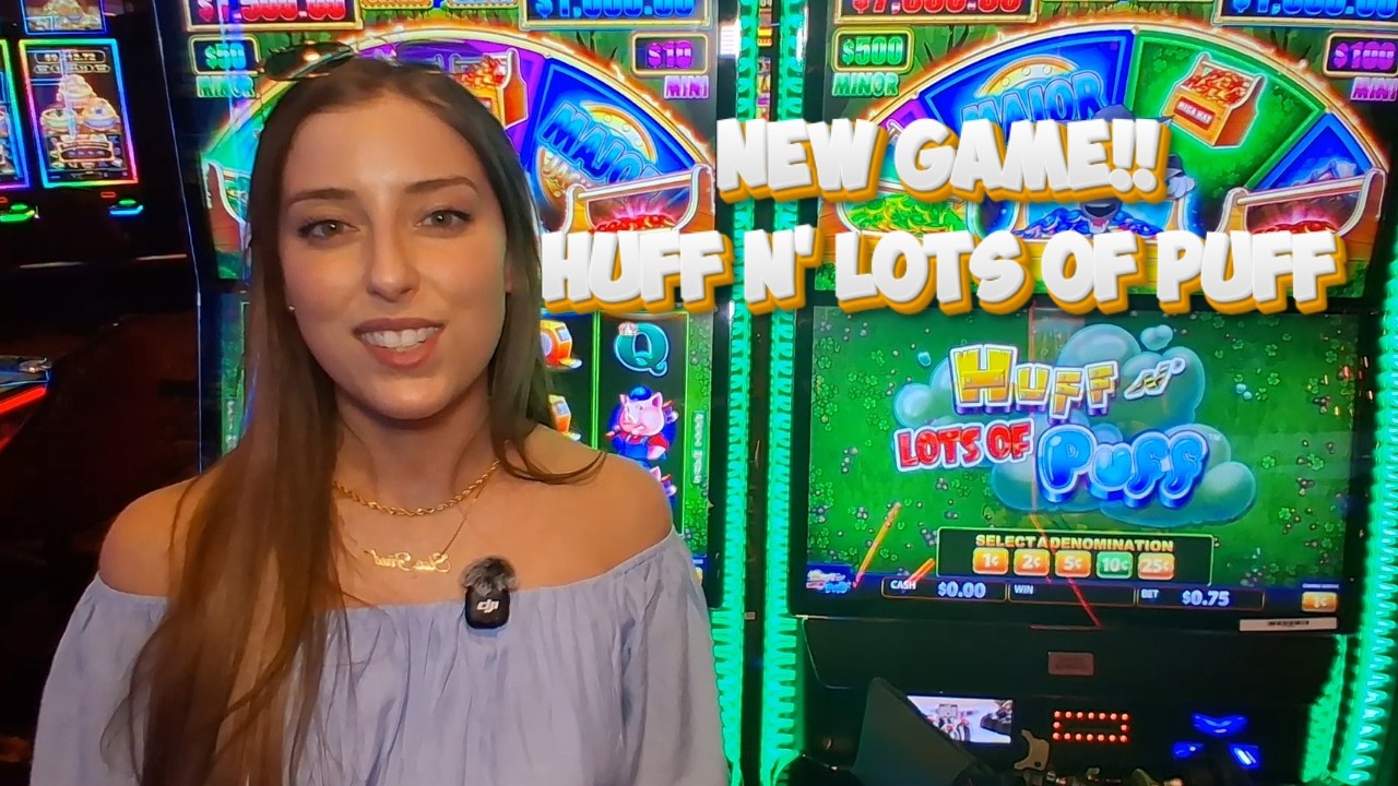 HUGE 80X BONUS! High Limit Huff N' Lots Of Puff Slots