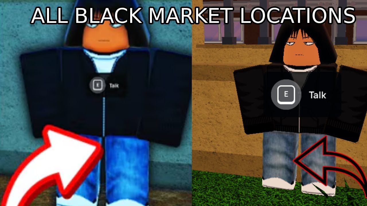 All Black Market Locations In Update 1.2 (Inazuma Strikers Roblox)