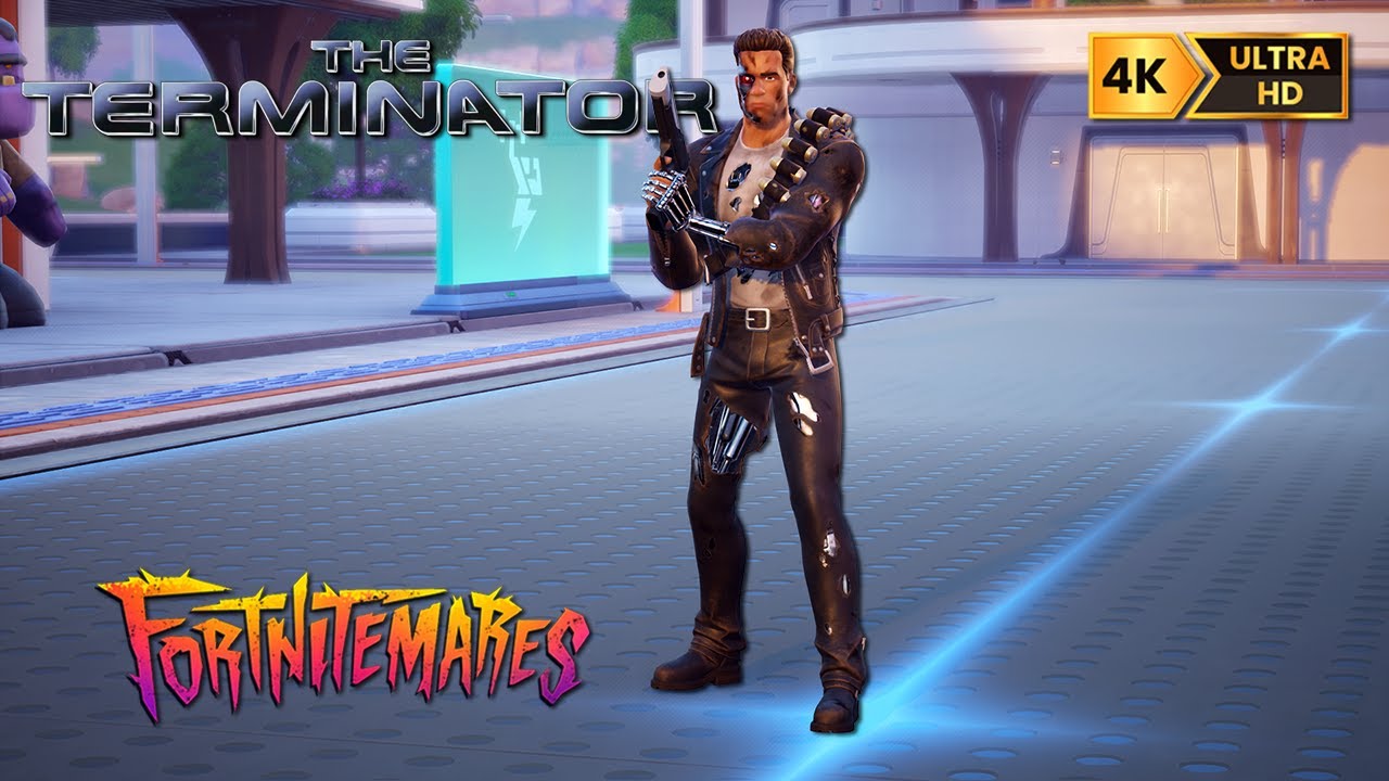 Fortnite Terminator Skin Gameplay | Fortnitemares