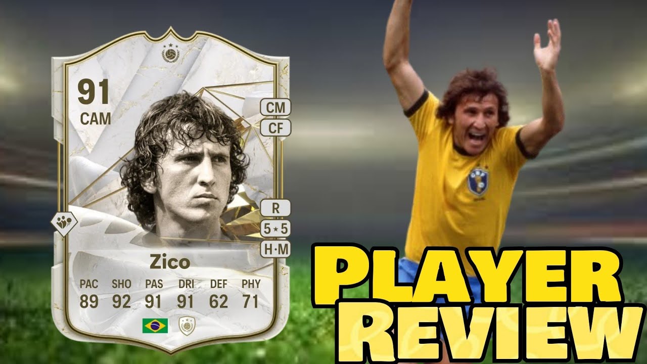EA FC 24 ZICO 91 PLAYER REVIEW