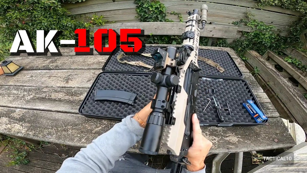 ✅️ GHK AK-105 GBB, external build and airsoft training