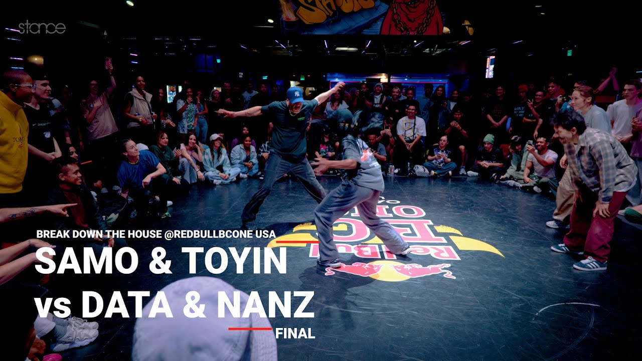 Samo & Toyin vs Data & Nanz [final] // stance x BREAK DOWN THE HOUSE @ Red Bull BC One USA 2025