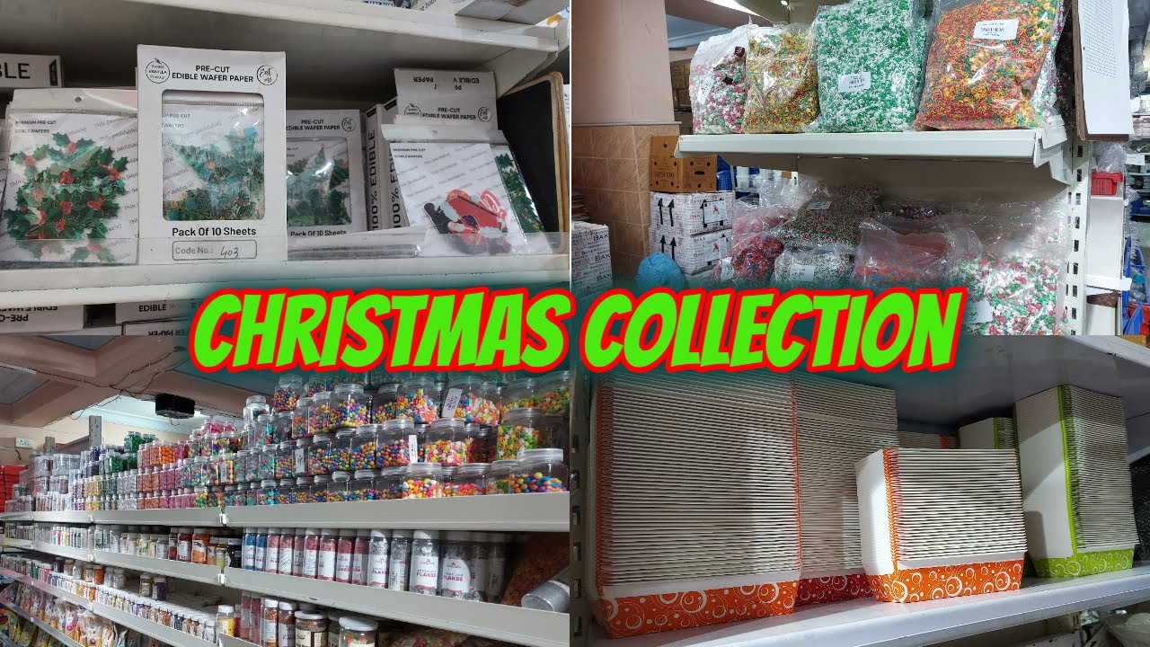 Kolkata cake tools Shop | Christmas collection / Saurabh Mart