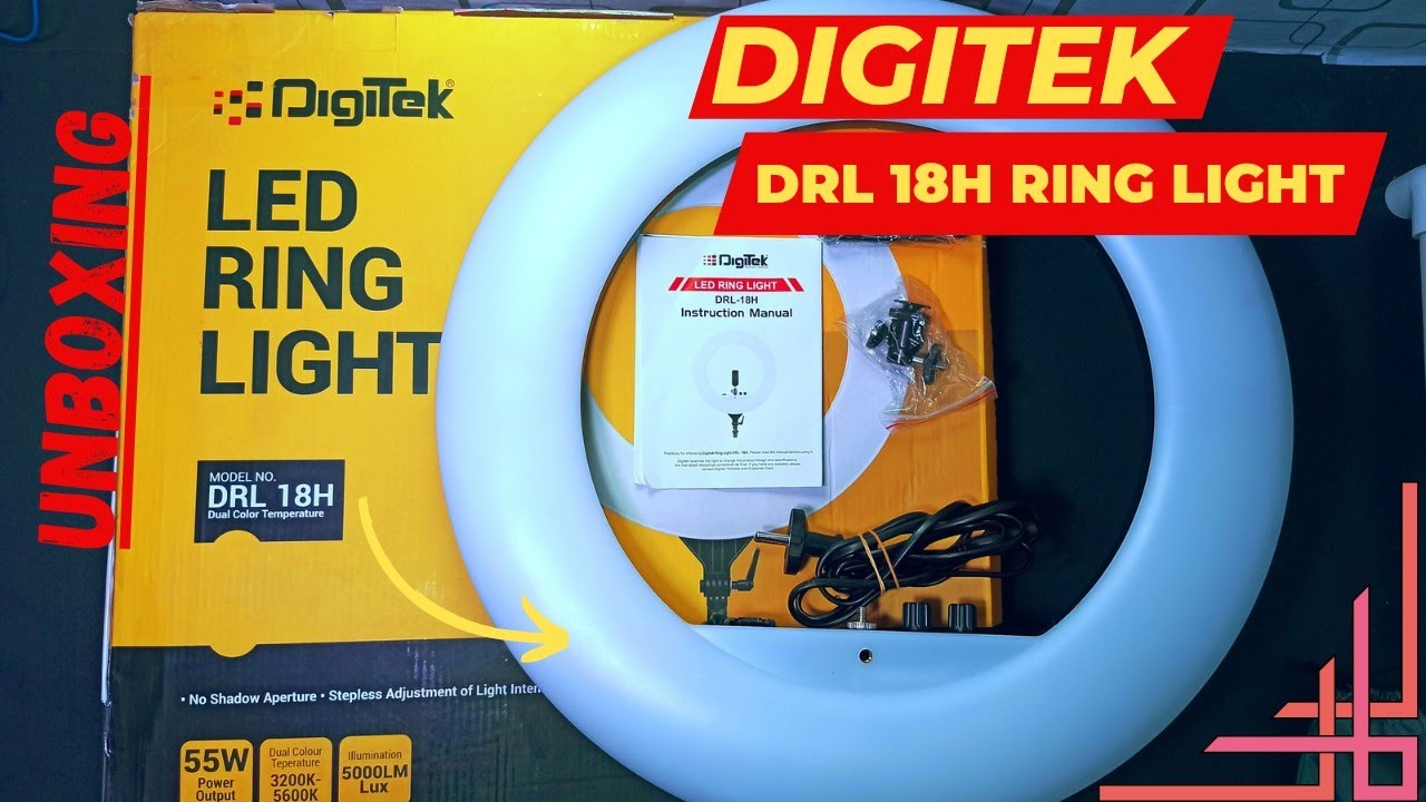 Best 👌DigiTEK DRL-18H Ring Light ⚡🔥🔥🔥|| Creators No 1 Choice||