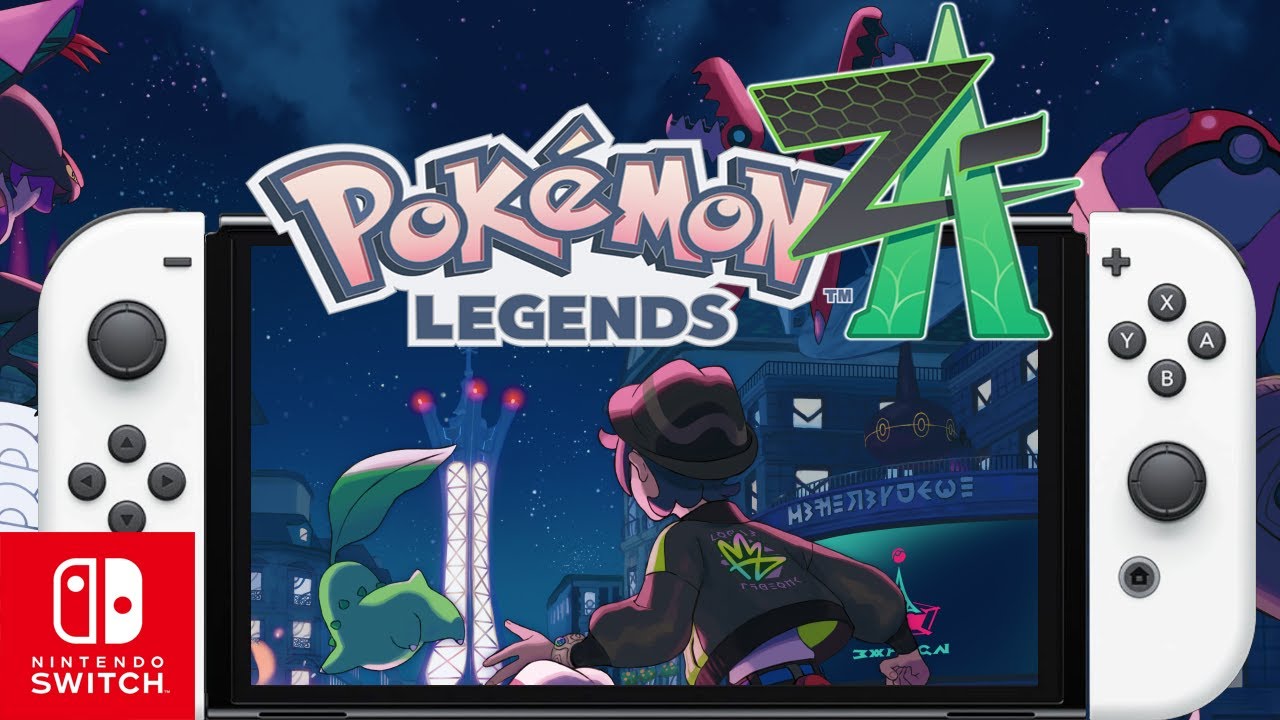 Pok&eacute;mon Legends Z-A Nintendo Switch OLED: Handheld & Docked Gameplay First Look