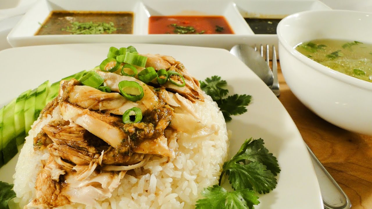 Hainanese Chicken and Rice ข้าวมันไก่ - Episode 30